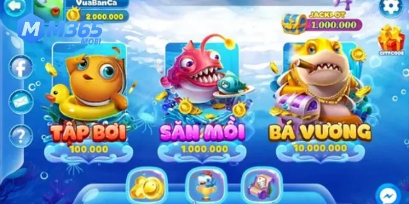 Bắn cá rồng vàng đỉnh cao của săn xu đổi thưởng 3 Cá càng to phần thưởng mang về càng lớn