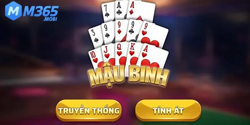 Game mậu binh đầy chiến thuật