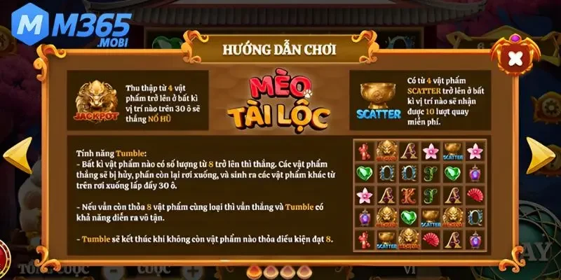 Tìm hiểu rõ luật chơi & tính năng quay hũ
